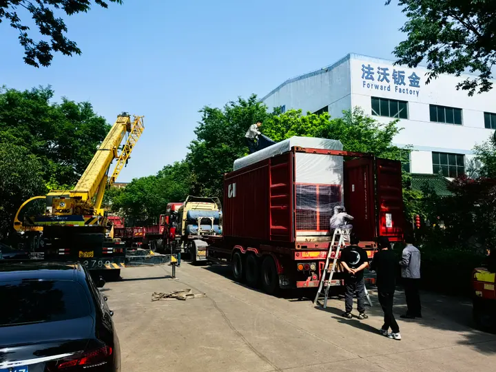 设备装车发运